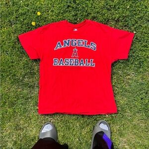 Y2K Angels Baseball MLB Tee